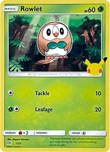 MC25TH-07/25P Rowlet