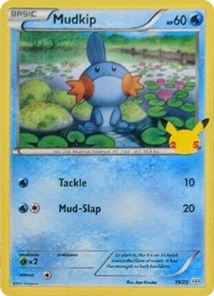 MC25TH-19/25P Mudkip (Holo)