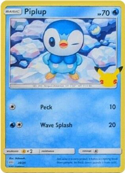 MC25TH-20/25P Piplup (Holo)