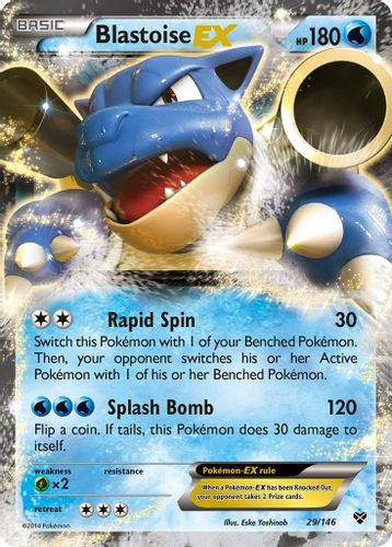 XY01-XY-029/146UR Blastoise EX (Holo)