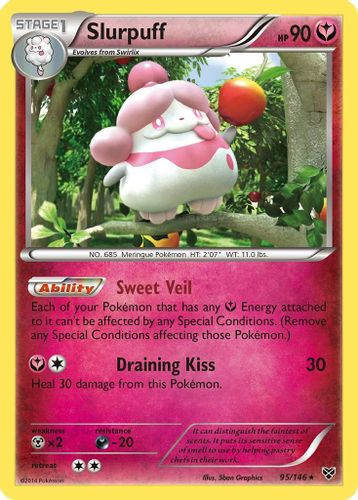 XY01-XY-095/146HR Slurpuff (Holo)