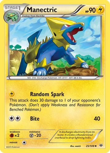 XY06-ROS-025/108UC Manectric
