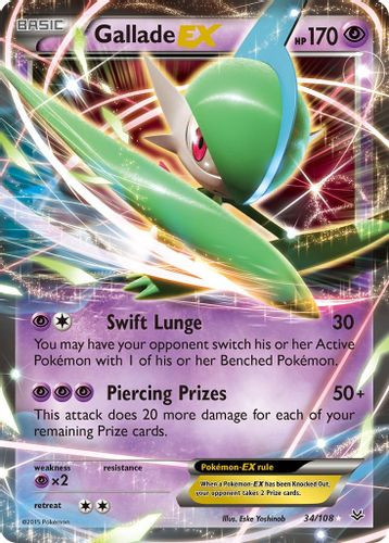 XY06-ROS-034/108UR Gallade EX (Holo)