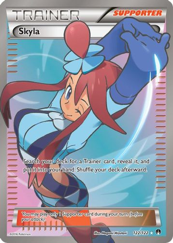 XY09-BKP-122/122UR Skyla (Full Art) (Holo)