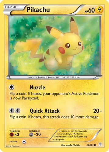 XY09A-GEN-026/83C Pikachu