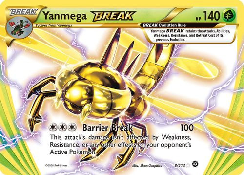 XY11-STS-008/114UR Yanmega BREAK (Holo)
