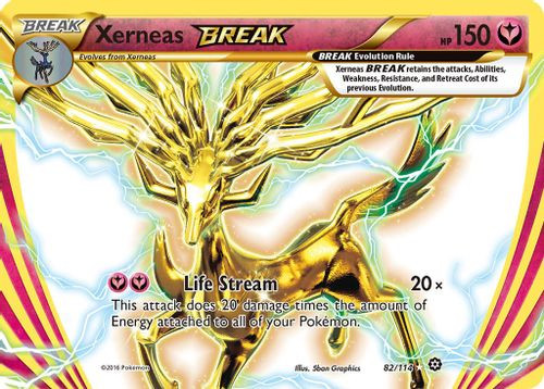 XY11-STS-082/114UR Xerneas BREAK (Holo)