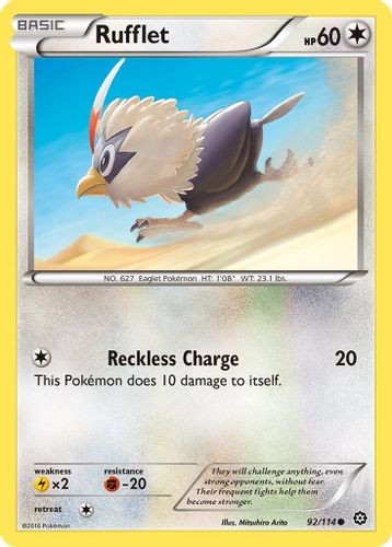 XY11-STS-092/114C Rufflet
