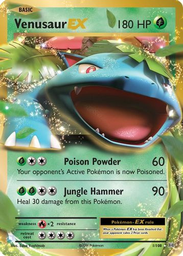 Pokémon Karte Brock's Grit (74/108) – Reverse Holo Aus XY Evolutions – Sammlerkarte