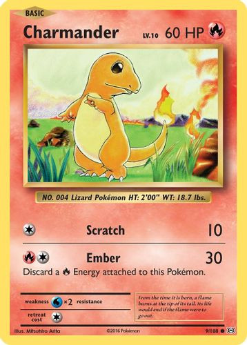 XY12-EVO-009/108C Charmander