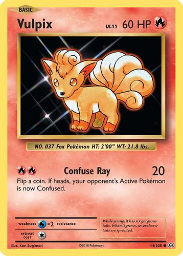 XY12-EVO-014/108C Vulpix