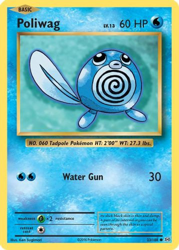 XY12-EVO-023/108C Poliwag