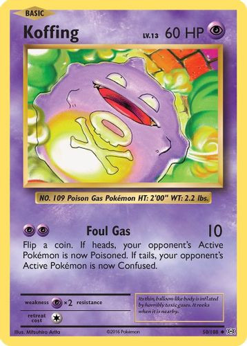 XY12-EVO-050/108UC Koffing