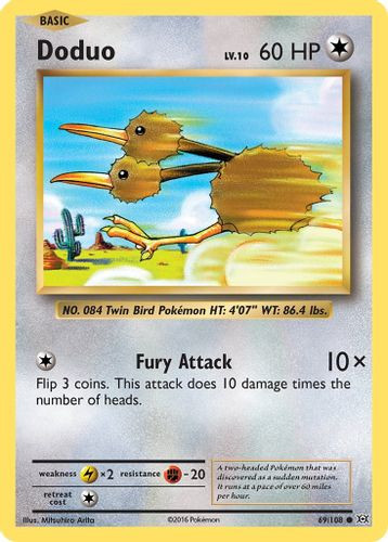 XY12-EVO-069/108C Doduo