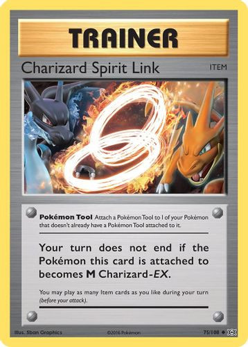 XY12-EVO-075/108UC Charizard Spirit Link