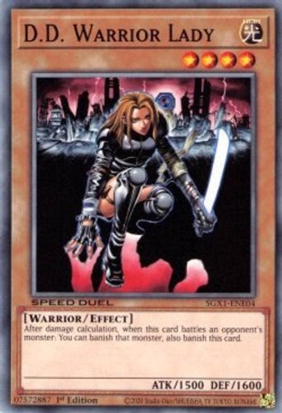 SGX1-ENE04 D.D. Warrior Lady (Common) <1st>