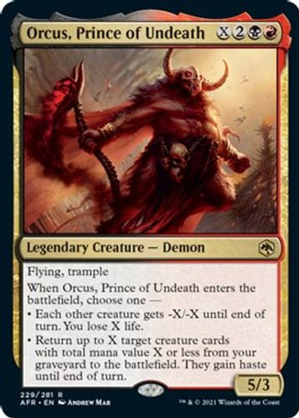 AFR-229R Orcus, Prince of Undeath