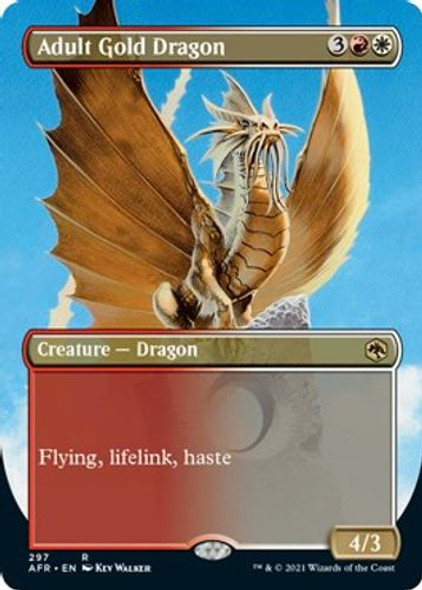 AFR-297R Adult Gold Dragon (Borderless)