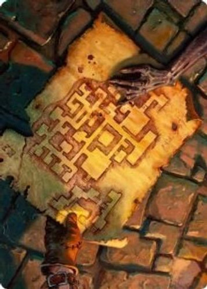 AFRART-057 Dungeon Map Art Card