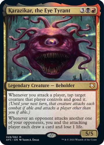 AFC-049M Karazikar, the Eye Tyrant (Foil)
