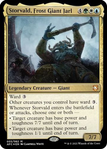 AFC-055M Storvald, Frost Giant Jarl (Foil)