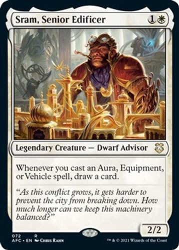 AFC-072R Sram, Senior Edificer