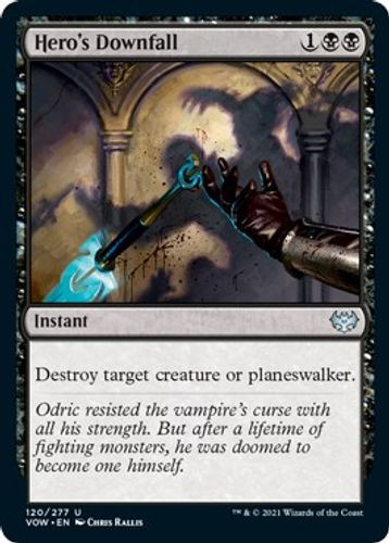 VOW-120U Hero's Downfall (Foil)