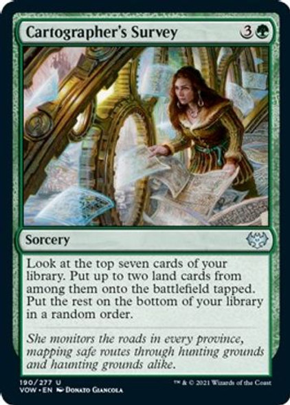 VOW-190U Cartographer's Survey (Foil)