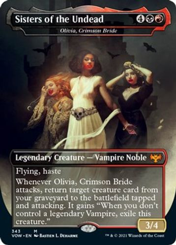 VOW-343M Sisters of the Undead - Olivia, Crimson Bride