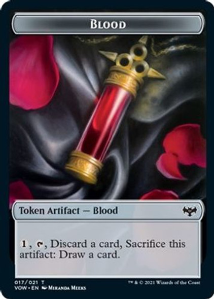 VOWTOK-017//016 Blood // Vampire Double-sided Token (Foil)