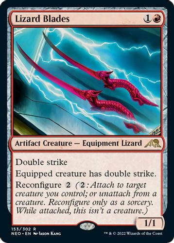 NEO-153R Lizard Blades (Foil)