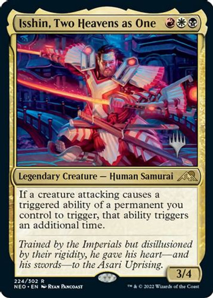 Planeswalker Stamped - Isshin, Two Heavens as One-224R