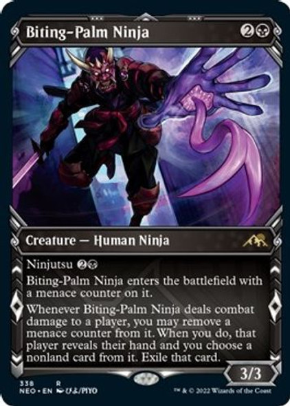 NEO-338R Biting-Palm Ninja (Showcase) (Foil)