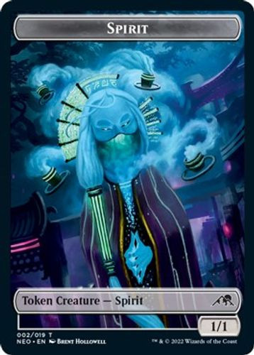 NEOTOK-002//001 Spirit // Pilot Double-sided Token (Foil)