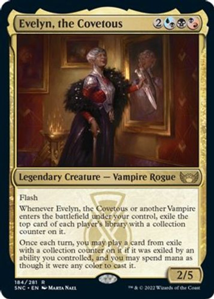 SNC-184R Evelyn, the Covetous (Foil)