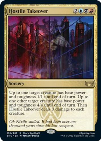 SNC-191R Hostile Takeover (Foil)