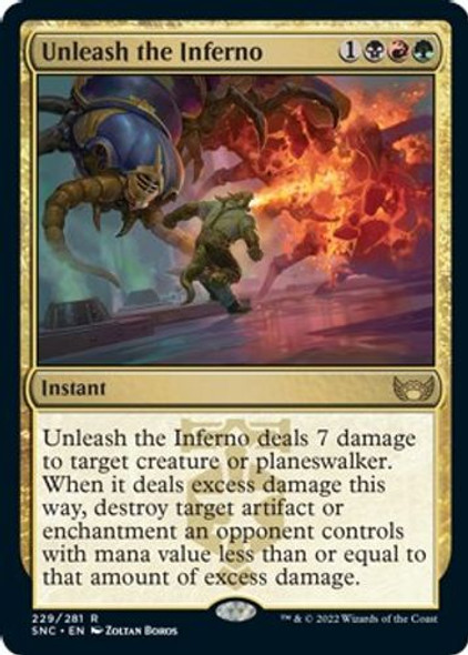 SNC-229R Unleash the Inferno (Foil)