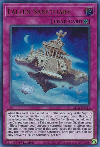 GFP2-EN014 Fallen Sanctuary (Ultra Rare) <1st>