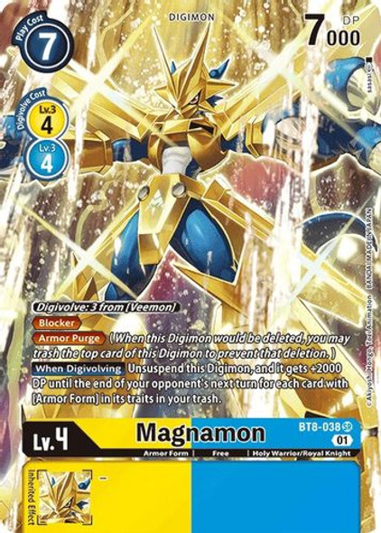 BT08-038SR Magnamon (Alternate Art) (Foil)