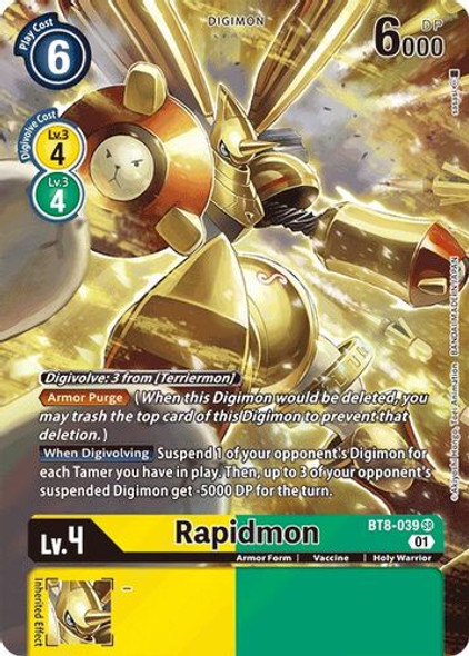 BT08-039SR Rapidmon (Alternate Art) (Foil)