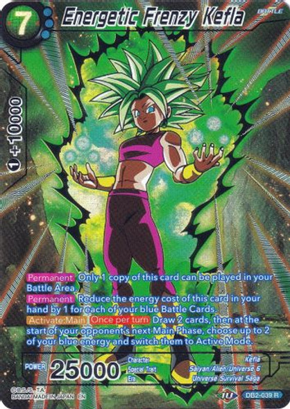 DB2-039P Energetic Frenzy Kefla (Foil) - Collector's Selection Vol. 2