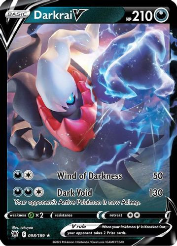 [SWSH10][ASR-098/189UR] Darkrai V (Holo)