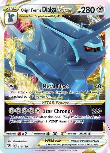 [SWSH10][ASR-114/189UR] Origin Forme Dialga VSTAR (Holo)