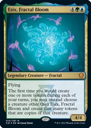 C21-010M Esix, Fractal Bloom (Foil)