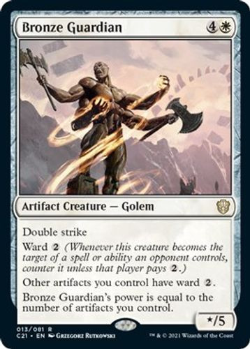 C21-013R Bronze Guardian