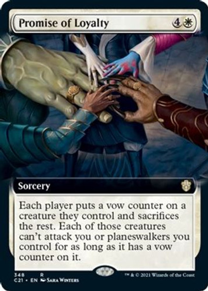 C21-348R Promise of Loyalty (Extended Art)