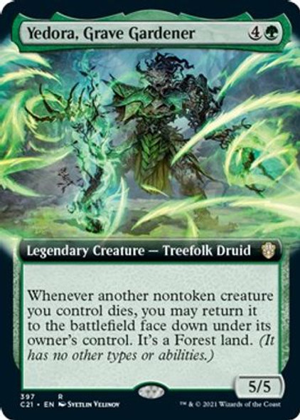 C21-397R Yedora, Grave Gardener (Extended Art)