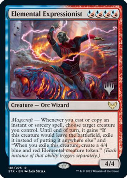 Planeswalker Stamped - Elemental Expressionist-181R (Foil)