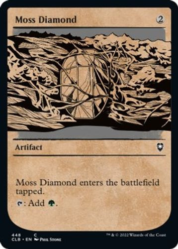 CLB-448C Moss Diamond (Showcase) (Foil)