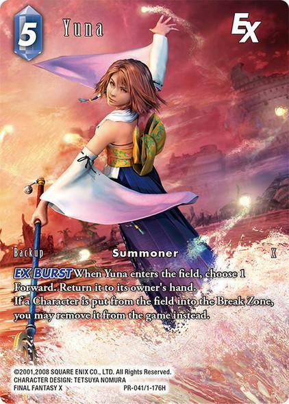 Promo PR-041/1-176H Yuna Full Art Foil